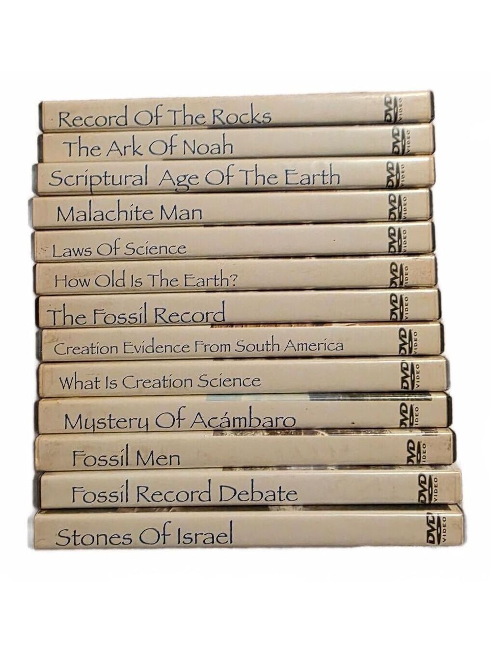 13 Vtg Don R. Patton Documentary DVD Set